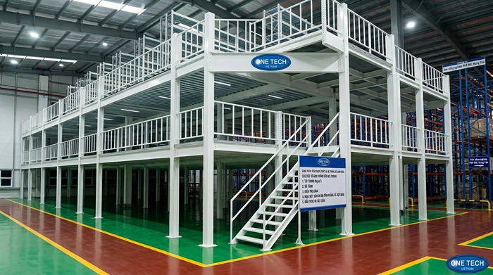 Báo giá kệ sàn mezzanine Hưng Yên theo thiết kế thực tế