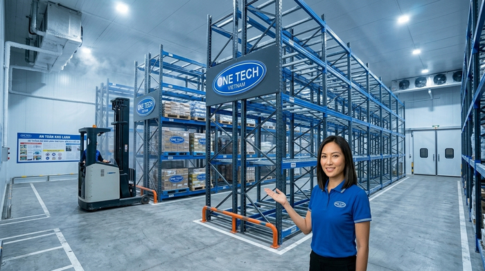 Lắp đặt kệ kho lạnh tại Hưng Yên Lắp đặt kệ kho lạnh tại khu công nghiệp Hưng Yên theo mặt bằng kho