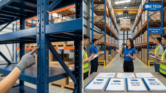 Đào tạo vận hành Stacker-Crane sau bàn giao Đào tạo vận hành Stacker-Crane cho nhân sự kho tại Hưng Yên
