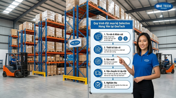 Quy trình đặt kệ Selective Hưng Yên tại OneTech Quy trình đặt mua kệ Selective Hưng Yên tại OneTech