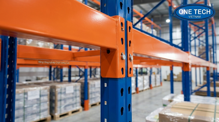 Sơn tĩnh điện kệ Selective Hưng Yên Bề mặt sơn tĩnh điện kệ Selective chống ẩm cho kho Hưng Yên