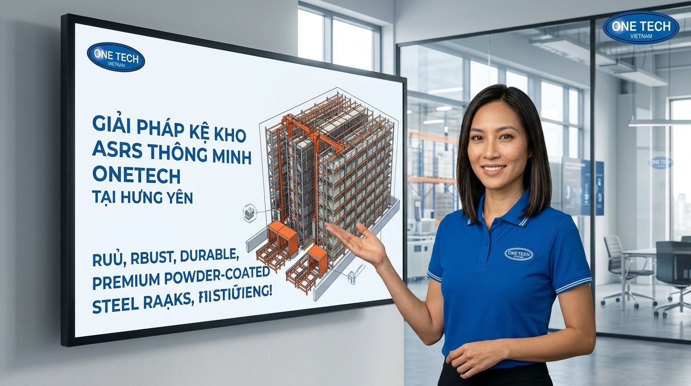 Tư vấn kệ kho ASRS Hưng Yên bởi Kệ kho hàng Hưng Yên OneTech