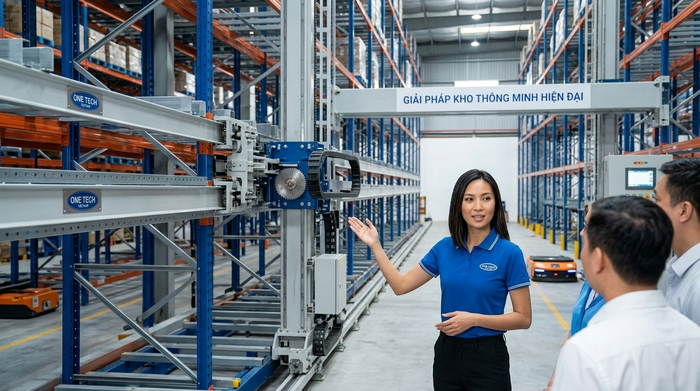 Tư vấn Stacker-Crane Hưng Yên OneTech Group Tư vấn Stacker-Crane Hưng Yên bởi Kệ kho hàng Hưng Yên thuộc OneTech Group
