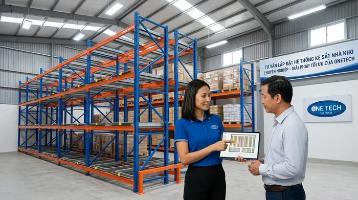 Tư vấn thiết kế kệ push back Hưng Yên theo mặt bằng kho thực tế