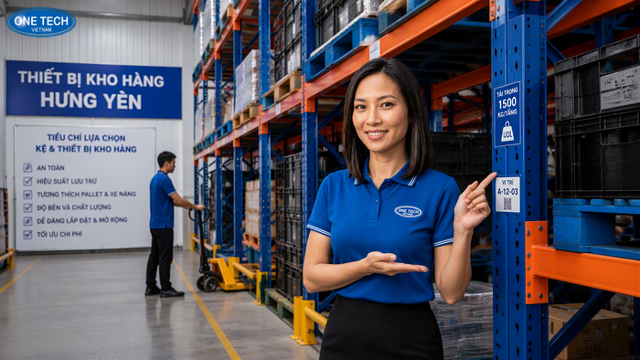 Tiêu chí chọn kệ kho hàng và thiết bị nhà kho Hưng Yên