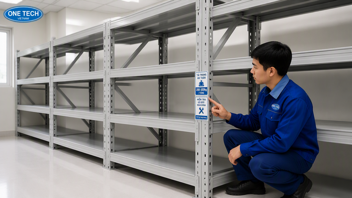 Bàn giao kệ trung tải và hướng dẫn sử dụng an toàn